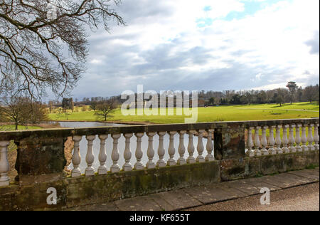 Kedleston Hall, Kedleston, Derbyshire, England, UK Stock Photo