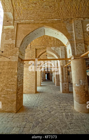 Nain old mosque architecture Stock Photo