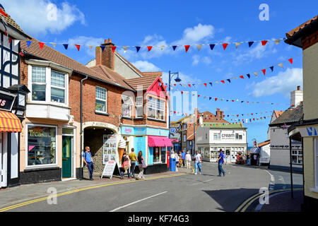 High Street, Sheringham, Norfolk, England, United Kingdom Stock Photo