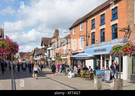 Henley Street, Stratford-upon-Avon, Warwickshire, England, United Kingdom Stock Photo