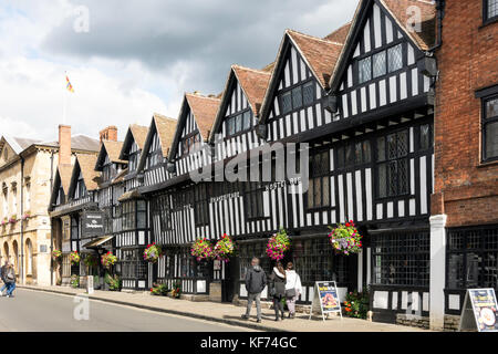 Mercure Stratford upon Avon Shakespeare Hotel, Chapel Street, Stratford-upon-Avon, Warwickshire, England, United Kingdom Stock Photo