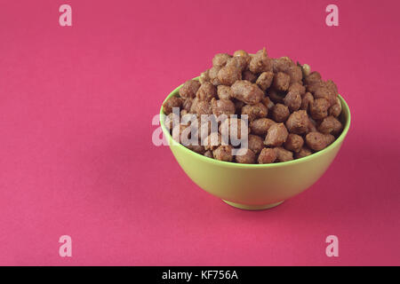 Hot and Spicy Home Made Peanuts Stock Photo