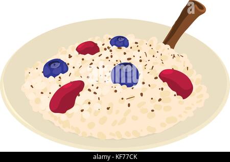 Meal icon, isometric style Stock Vector