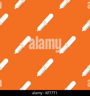 Pipette pattern seamless Stock Vector