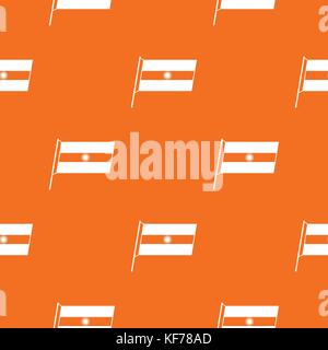 Flag of Argentina pattern seamless Stock Vector