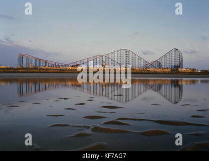 The Big One roller coaster, Blackpool, Lancashire, England, UK Stock Photo