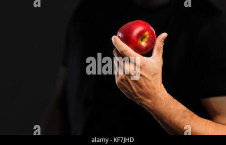 an apple a day keeps the doctor away Stock Photo