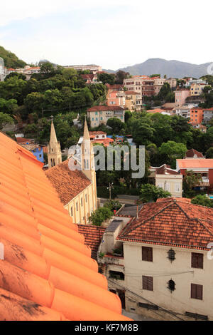 BRAZIL, Rio de Janiero, the view outside of Hotel Santa Teresa Stock Photo