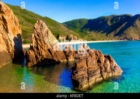 Ky Co beach in Binh Dinh province, Vietnam Stock Photo