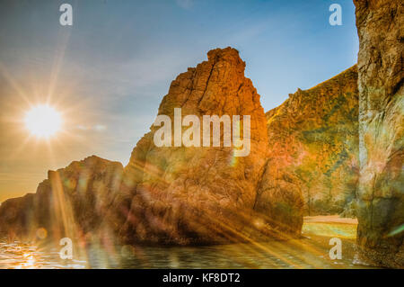 Ky Co beach in Binh Dinh province, Vietnam Stock Photo