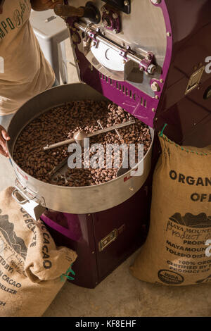 Cocoa bean grinder hi-res stock photography and images - Alamy