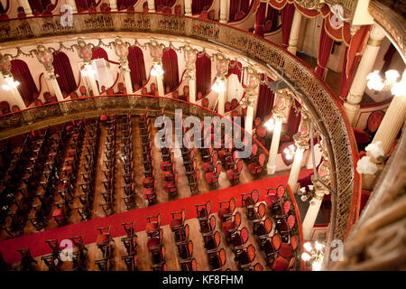 BRAZIL, Manaus, inside the Teatro Amazonas opera house located in the center of Manaus Stock Photo