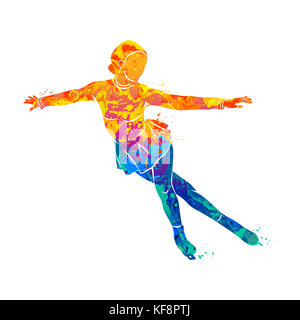 sport figure skating Stock Photo