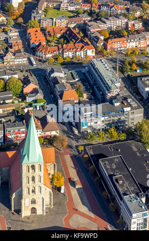 Hamm, autumn, aerial photo, aerial photo, aerial photo, aerial photo, North Rhine-Westphalia, Ruhr area, city map, districts, overview, bird-eye view  Stock Photo