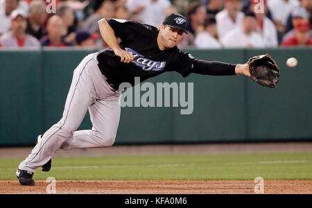 Toronto Blue Jays third baseman Francisco Fajardo (52) throws to first base  during a MiLB Spring Training game against the Philadelphia Phillies on  March 20, 2022 at the Carpenter Complex in Clearwater