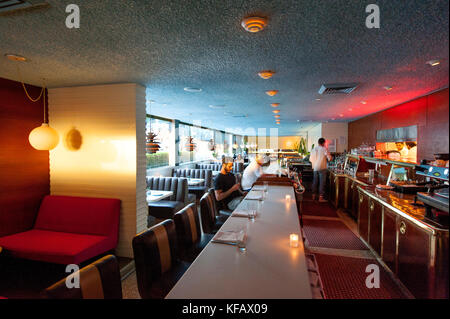 Diner at the Standard Hotel on the Sunst Strip in Los Angeles, CA Stock Photo