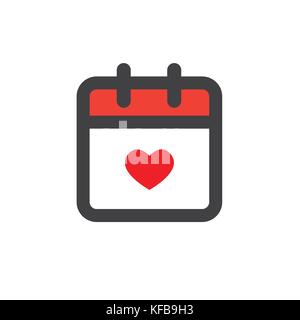 Calendar image with specific date Stock Vector