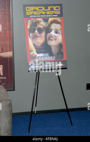 Beverly Hills, USA. 26th Oct, 2017. Atmosphere at the 'Groundbreakers: Writers Who Moved Hearts & Minds' event hosted by the Writers Guild of America West and American Cinematheque on October 26, 2017 in Beverly Hills, California at the Writers Guild Theater. Credit: The Photo Access/Alamy Live News Stock Photo