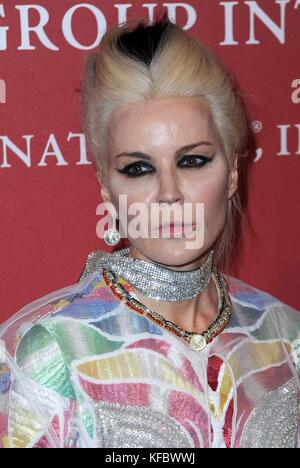 New York, NY, USA. 26th Oct, 2017. Daphne Guinness at arrivals for The Fashion Group International (FGI) Annual Night of Stars Gala, Cipriani Wall Street, New York, NY October 26, 2017. Credit: Kristin Callahan/Everett Collection/Alamy Live News Stock Photo