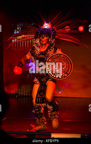 Tokyo. 27th Oct, 2017. Day of the dead celebration at the Astro Hall in Harajuku Tokyo Japan. Photo by: Ramiro Agustin Vargas Tabares Credit: Credit: ZUMA Wire/Alamy Live News Stock Photo