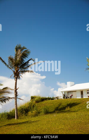 Bermuda Southampton Parish Munro Beach Cottages Stock Photo