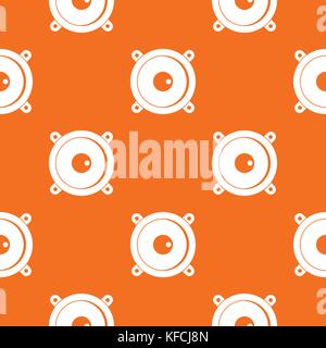 Audio speaker pattern seamless Stock Vector