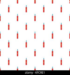 Electronic cigarette pattern, cartoon style Stock Vector