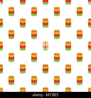 Tastes of electronic cigarette pattern Stock Vector