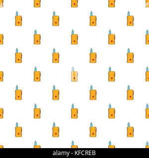 Vape device pattern, cartoon style Stock Vector