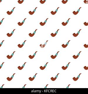 Electronic pipe pattern, cartoon style Stock Vector