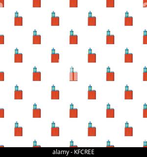 Vaping device pattern, cartoon style Stock Vector