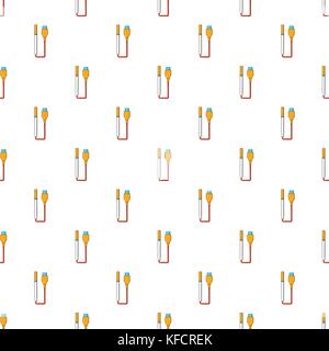 Electronic cigarette pattern, cartoon style Stock Vector