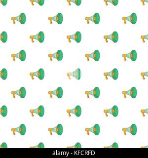 Loudspeaker pattern, cartoon style Stock Vector