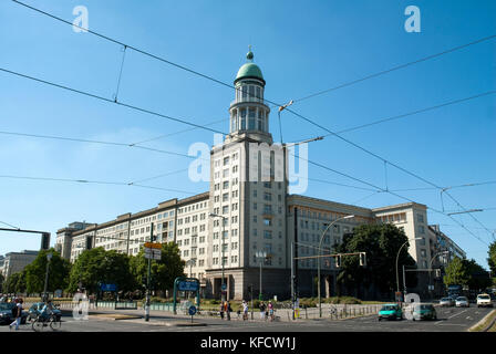 BERLIN-JUNE 3: View of a classic building in the Friedrichshain neighborhood,Berlin,Germany on June 6,2011. Stock Photo