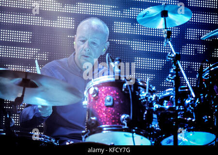 Thin Lizzy drummer Brian Downey performs live with his band Alive And Dangerous at Sticky Fingers  Featuring: Brian Downey Where: Gothenburg, Sweden When: 25 Sep 2017 Credit: Mats Andersson/WENN.com Stock Photo