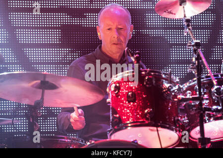 Thin Lizzy drummer Brian Downey performs live with his band Alive And Dangerous at Sticky Fingers  Featuring: Brian Downey Where: Gothenburg, Sweden When: 25 Sep 2017 Credit: Mats Andersson/WENN.com Stock Photo