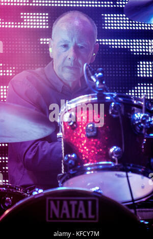 Thin Lizzy drummer Brian Downey performs live with his band Alive And Dangerous at Sticky Fingers  Featuring: Brian Downey Where: Gothenburg, Sweden When: 25 Sep 2017 Credit: Mats Andersson/WENN.com Stock Photo