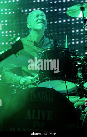 Thin Lizzy drummer Brian Downey performs live with his band Alive And Dangerous at Sticky Fingers  Featuring: Brian Downey Where: Gothenburg, Sweden When: 25 Sep 2017 Credit: Mats Andersson/WENN.com Stock Photo