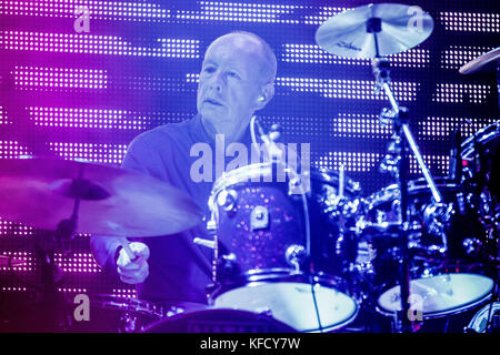 Thin Lizzy drummer Brian Downey performs live with his band Alive And Dangerous at Sticky Fingers  Featuring: Brian Downey Where: Gothenburg, Sweden When: 25 Sep 2017 Credit: Mats Andersson/WENN.com Stock Photo