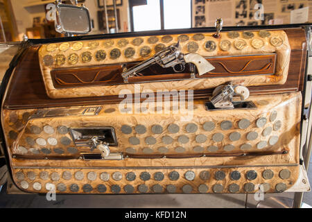 USA, California, Mammoth, old antiques inside the Film History Museum in Lone Pine Stock Photo