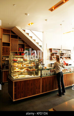 USA, Venice Beach, 3 Square Bakery located on Abbot Kinney in Venice Beach Stock Photo