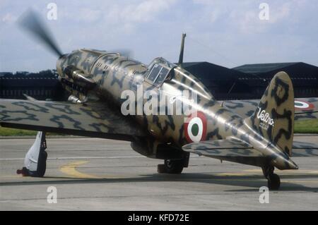 Macchi 205 Veltro, Italian single-seat fighter of Second World War Stock Photo