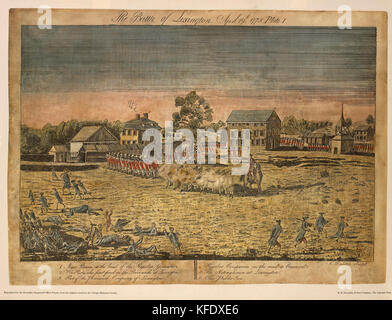 Battle Of Lexington Stock Photo - Alamy