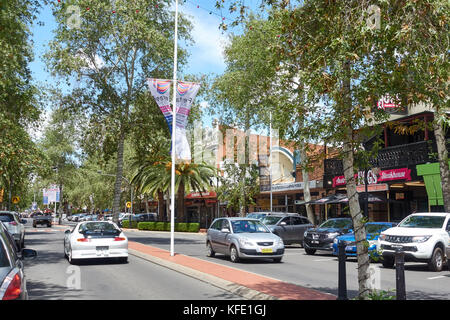 Peel Street Tamworth NSW Australia Stock Photo