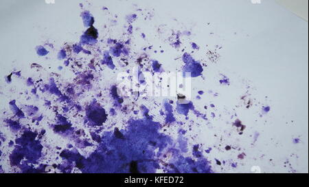purple dots and white background Stock Photo