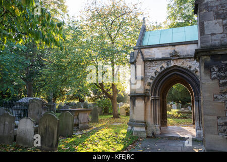 St Nicholas Parish Church in Chiswick west London, UK Stock Photo