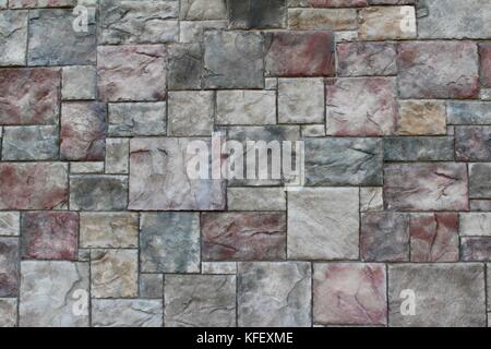 Artsy Looking Marble Stone Brick Wall Background Stock Photo
