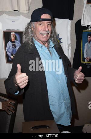 Parsippany, NJ, USA. 27th Oct, 2017. Kenny Kramer in attendance for Chiller Theatre Toy, Model and Film Expo, Hilton Parsippany, Parsippany, NJ October 27, 2017. Credit: Derek Storm/Everett Collection/Alamy Live News Stock Photo