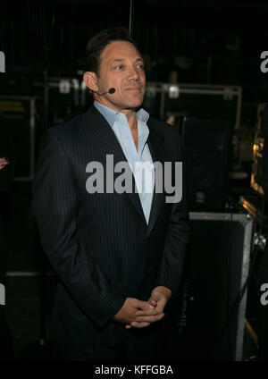 New York, New York; Jordan Belfort Speaks at Madison Square Garden Stock Photo