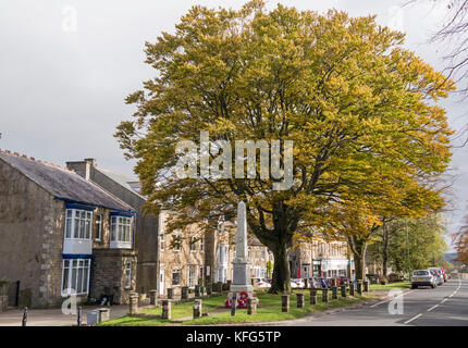 Autumn in Middleton-in-Teesdale, County Durham, England, UK Stock Photo